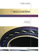 Boccherini arr. by Sparks | Introduction et Fandango for 4 guitars