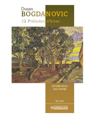 Bogdanovic | 12 Preludes d'hiver for solo guitar