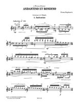 Bogdanovic | Andantino et Rondino for solo guitar