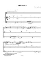 Bogdanovic | Pastorale for 3 guitars