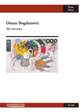 Bogdanovic | Six ricercars for piano