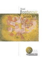Bogdanovic | Sonate No. 2 for 2 guitars