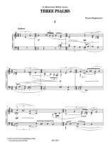 Bogdanovic | Three Psalms for piano