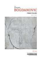 Bogdanovic | Three Psalms for piano