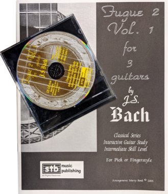 Bonk | Fugue 2 Vol. 1 for 3 guitars CD