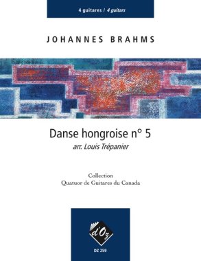 Brahms | Danse Hongroise No 5 for 4 guitars