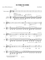Braid | In Time to Come, Op. 62 for guitar and voice