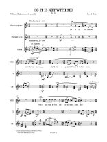 Braid | So Is It Not with Me for chamber music with guitar