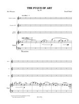 Braid | The Fugue of Art, Op.69 for chamber music with guitar