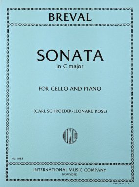 Breval | Sonata in C major for cello and piano