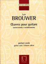 Brouwer | Oeuvres Pour Guitare for solo guitar