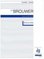 Brouwer | Rito De Los Orishas for solo guitar