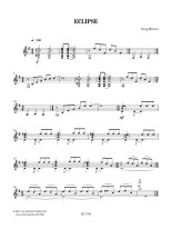 Brown | Eclipse for solo guitar
