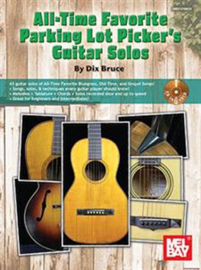 Bruce | All-Time Favorite Parking Lot Picker's Guitar Solos(Bk/CD Set)