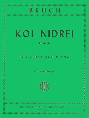 Bruch | Kol Nidrei Op 47 for viola & piano