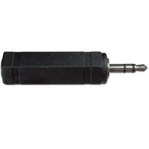 Cable Adapter 1/4 inch female TRS to 1/8 inch male (3.5 mm) TRS