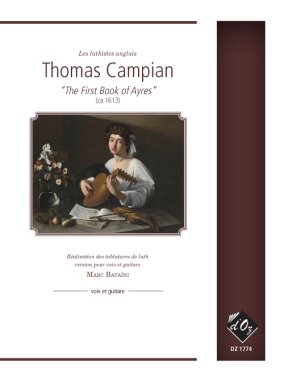 Campian | The First Book Of Ayres arr. by M. Bataini for guitar/vocals