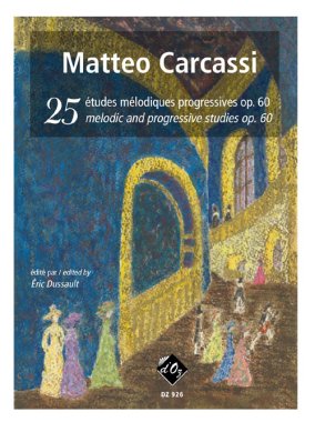 Carcassi | 25 Etudes Melodiques Progressives for solo guitar