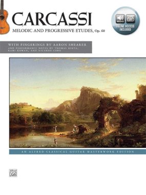 Carcassi | Melodic & Progressive Etudes, Op. 60 for solo guitar