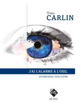 Carlin | J'ai l'alarme a l'oeil for solo guitar