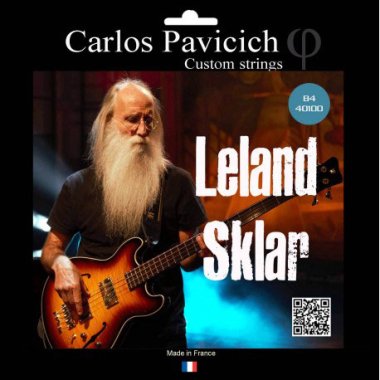 Carlos Pavicich Custom Strings, Leland Sklar Signature Set 40-100