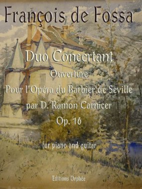 Carnicer | Duo Concertant Op. 16 arr. by de Fossa for piano and guitar