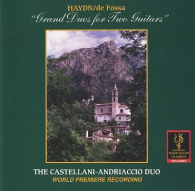 Castellani-Andriaccio Duo | Haydn-de Fossa Grand Duos for 2 Guitars CD
