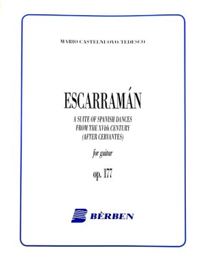 Castelnuevo | Escarraman for solo guitar