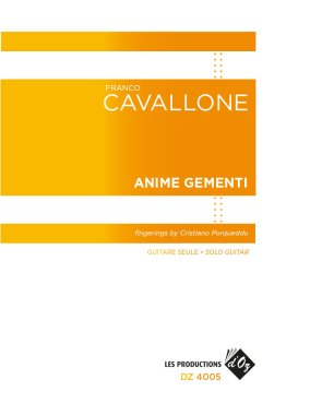 Cavallone arr. by Porqueddu | Anime gementi for solo guitar