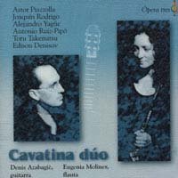 Cavatina Duo (guitar & flute) | Azabagic & Moliner CD