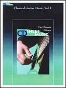CD Sheet Music, Classical Guitar Music Vol. I