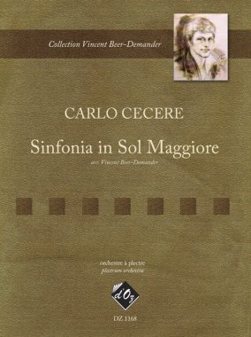 Cecere | Sinfonia In Sol Maggiore for plectrum orchestra
