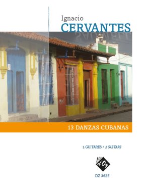 Cervantes arr. by Bataini | 13 Danzas cubanas for 2 guitars
