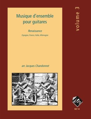 Chandonnet | Musique D'Ensemble Pour Guitares, Vol. 3 for 3-4 guitars