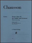 Chausson | Poeme Op. 25 for violin and orchestra (piano reduction)