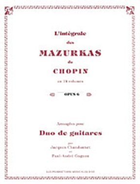 Chopin | Mazurkas, Op. 56, Vol. 9 for 2 guitars