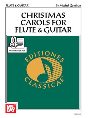 Christmas Carols for Flute & Guitar (Book + Online Audio/PDF)