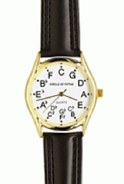 Circle of Fifths Watch with Box for Men