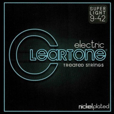 Cleartone 9409 Clear Coated Electric Guitar Strings Super Lgt 9-42