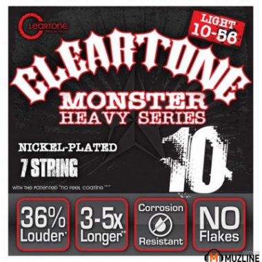 Cleartone 9410-7 Monster Heavy Series Electric Strings Light10-56
