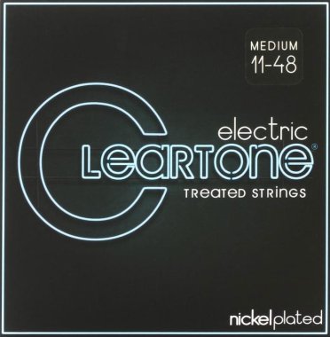 Cleartone 9411 Clear Coated Electric Guitar Strings Lgt Med 11-48