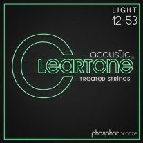 Cleartone Treated Phosphor Acoustic Strings 7412 Light 12-53