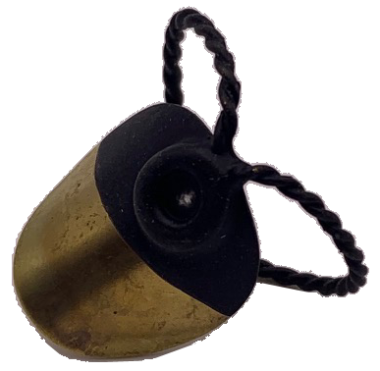 Cling Pro Picks Frailing Pick Brass Large, One Pick
