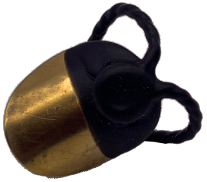 Cling Pro Picks Frailing Pick Brass Medium, One Pick