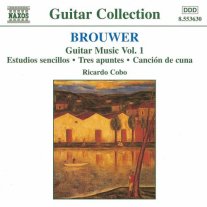 Cobo | Brouwer Guitar Music Vol. 1 CD