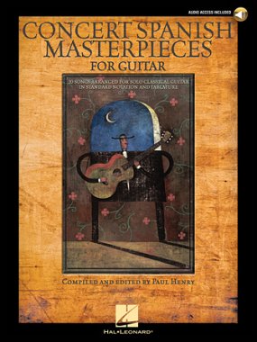 Concert Spanish Masterpieces for Guitar arr. by Henry