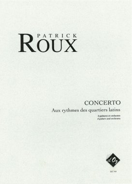 Concerto - Aux Rythmes Des Quartiers Latins - DZ 340 score