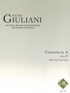 Concerto For Guitar, Strings And Timpani, Opus 30 - 2 Cahiers