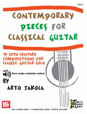 Contemporary Pieces for Classical Guitar by Arto Jakola