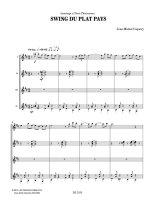 Coquery | Swing du plat pays for 4 guitars